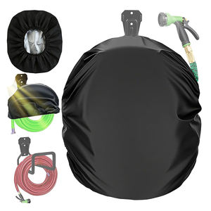 Garden Hose Reel Cover Protector Extend Life SunProof <b>Waterproof</b> Dustproof Heavy Duty Retractable Hose Cover for Outside - Product Image 1