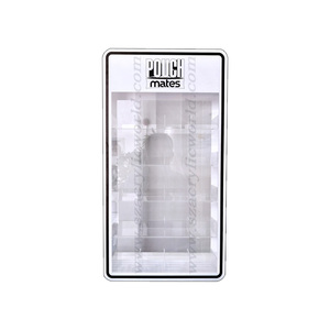Custom <b>Acrylic</b> Nicotine Pouches <b>Display</b> <b>Stand</b>-Modern Freestanding UV Coated Tiered Shelf - Product Image 2