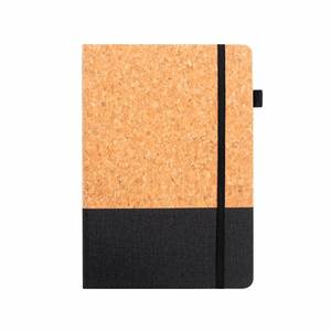 Carnet de notes A5 de haute qualité, écologique, coffret cadeau, 100 feuilles, personnalisable, couverture rigide en cuir, reliure cousue, papier intérieur 80 g/m² - Product Image 4