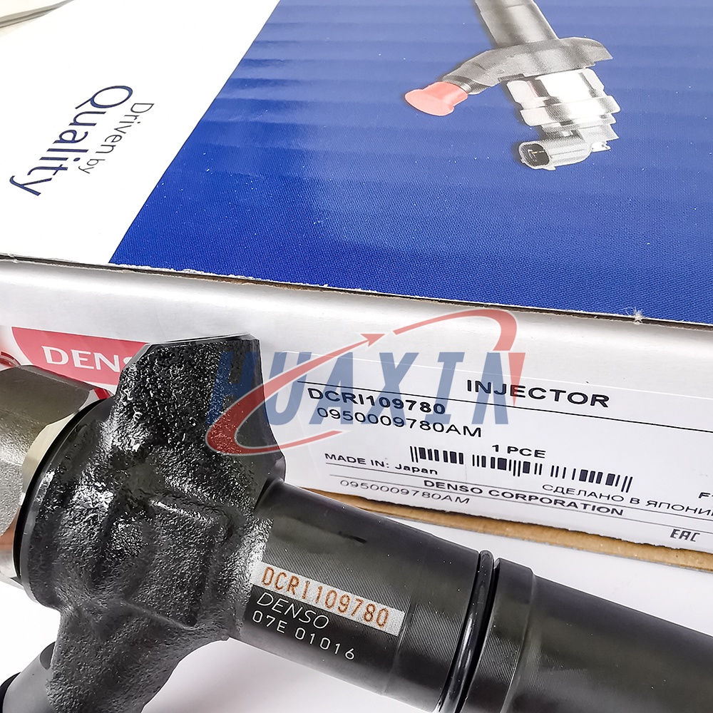 Genuine Toyota Land Cruiser Common Rail Injector 095000-9780, Oem