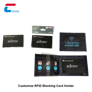 <span class=keywords><strong>Carte</strong></span> de blocage RFID à impression personnalisée, protection NFC, anti-vol, avec lumière LED, blocage RFID - Product Image 6