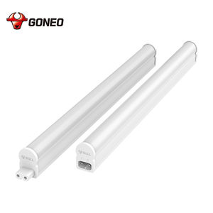Chất lượng cao goneo tích hợp <span class=keywords><strong>T5</strong></span> <span class=keywords><strong>LED</strong></span> ống ánh sáng lịch thi đấu 3.5W-810lm <span class=keywords><strong>LED</strong></span> Batten 320lm/630lm tùy chọn 3000K/4000K/6500K Nhiệt độ màu - Product Image 1