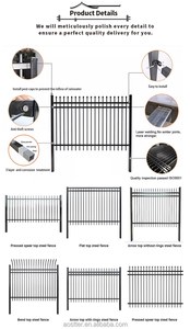 Valla Tubular Galvanizada para Exteriores, Acero con Recubrimiento en Polvo, para Jardín, Patio, Granja, Panel <span class=keywords><strong>de</strong></span> Valla Tubular <span class=keywords><strong>de</strong></span> Acero Galvanizado <span class=keywords><strong>de</strong></span> Alta Resistencia - Product Image 4