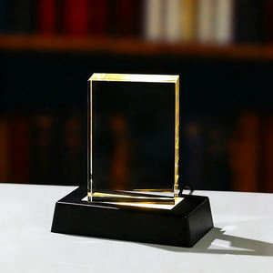 Vente en gros de cubes <span class=keywords><strong>photo</strong></span> en cristal K9 2D au laser, 7*3*10cm, bloc rectangulaire en <span class=keywords><strong>verre</strong></span> vierge, gravure <span class=keywords><strong>3D</strong></span>, cadeaux <span class=keywords><strong>avec</strong></span> base LED noire - Product Image 5