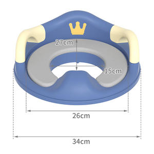 <span class=keywords><strong>Asiento</strong></span> de entrenamiento portátil para niños pequeños con asas para niños y niñas, orinal de entrenamiento con estampado de <span class=keywords><strong>corona</strong></span>, inodoro con cojín de <span class=keywords><strong>asiento</strong></span> suave - Product Image 6