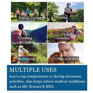 เสื้อกั๊กระบายความร้อนสำหรับผู้ชายและผู้หญิงเสื้อกั๊กกลับได้ฤดูร้อนมีสายรัดสะท้อนแสง - Product Image 6