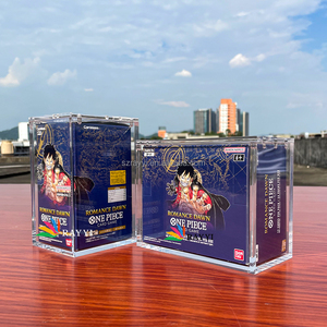 Estuche Acrílico para Caja de Sobres de One Piece TCG OP01 OP16, Protector Magnético UV para Exhibición en Inglés y Japonés, Personalizado - Product Image 4