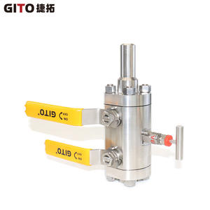 Vanne à double sphère DBB en acier inoxydable soudé, vanne à diaphragme manuelle haute pression pour eau, gaz, huile, personnalisable OEM - Product Image 4