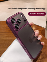 Coque personnalisable antichoc effet givré PC, nouvelle couleur, ultra-fine et rafraîchissante pour iPhone 18 17 Pro Max, la plus vendue