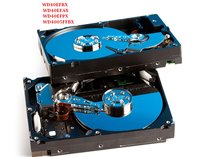 Disques durs NAS WD40EFPX 4 To Red Plus, SATA 3,5 pouces, 5400 tr/min, 128 Mo, disque dur interne pour serveur, HDD WD40EFRX, vente directe d'usine