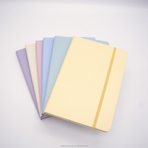 A5 Macaron Máy Tính Xách Tay Với 100 Sheets Biểu Tượng Tùy Chỉnh Phong Cách Kinh Doanh Bìa Cứng Da Bìa Cho Sinh Viên Văn Phòng Notepad-Bán Buôn - Product Image 4