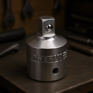 Adaptador de Enchufe Fervi de 1/2 Pulgada con Retén de Bola para Uso con Trinquete - Product Image 3