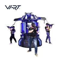 VART-Juego de Arcade de 3 jugadores, simulador de juego de disparo, realidad Virtual, multijugador, VR 9D, novedad