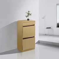 Armoire en acier inoxydable pour barbier et coiffeur pour mobilier de salon