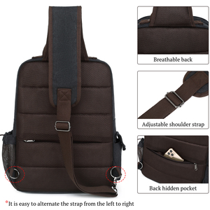 Bán Buôn Tốt Nhất Bán Vải Ba Lô Cập Nhật Thêm Lớn Giản Dị Ba Lô Chất Lượng Cao Kinh Doanh Máy Tính Xách Tay Túi Ba Lô - Product Image 6