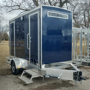 Remolque <span class=keywords><strong>de</strong></span> Baño Portátil <span class=keywords><strong>de</strong></span> Alta Gama con Techo Arqueado, Estándar Canadiense, 1-3 Estaciones, <span class=keywords><strong>de</strong></span> Lujo - Product Image 2