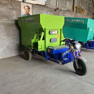 Hot Koop Elektrische Driewieler Voerwagen Tmr Boerderij Veevoer Mengwagen - Product Image 3