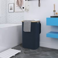 Cesto de Ropa Grande con Tapa, Plegable, Independiente