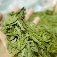 Thé vert biologique Longjing Long Jing de Hangzhou de haute qualité fait à la main, certifié UE USDA