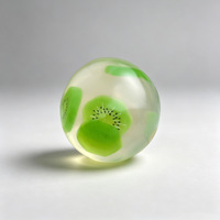 Balle en gel translucide souple, jouet de bureau pour la pause de travail ou d'étude, anti-stress, balle à presser transparente moulable, cadeau pour enfants et adultes