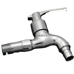 Grifo para Lavadora Crane Crown, Totalmente de Cobre, Entrada de 20 mm, Montaje en Pared, Apertura Rápida, Monomando - Product Image 5