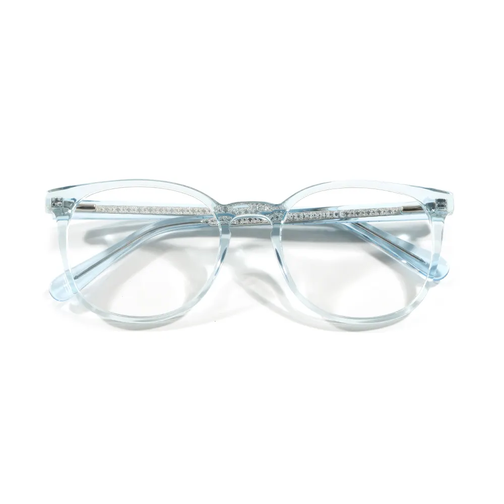 G3003 toptan gözlük gözlük çerçevesi şeffaf klasik açık yuvarlak asetat optik gözlük çerçeveleri erkekler ve kadınlar için