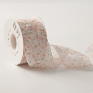 Premium sense pink series <b>ribbon</b> flower bouquets <b>ribbon</b> flower cake decoration <b>ribbon</b> floral satin <b>ribbon</b> flower shop material - Product Image 3