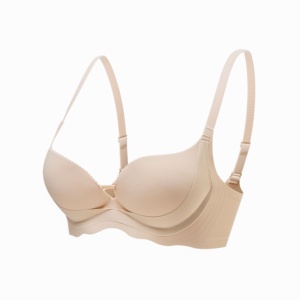 Set di Lingerie <span class=keywords><strong>Senza</strong></span> Cuciture Evenyoung, <span class=keywords><strong>Reggiseno</strong></span> e Slip <span class=keywords><strong>Senza</strong></span> Ferretto, Set Intimo Morbido e Confortevole con Coppe ad Aria, Invisibile - Product Image 2