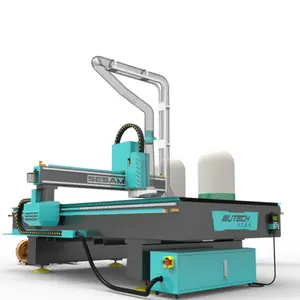 Beste 1325 4-Achsen-3D-CNC-Fräser Vakuum tisch Holz Luftkühl spindel Gravur maschine Schnitzwerk zeuge zum Sperrholz schneiden