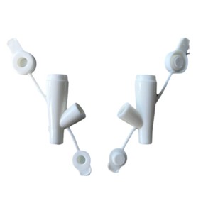 Nasogastric tube connectors and feeding tubes can be customized in material, shape, and any size; injection molded parts are - Product Image 1