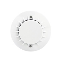 Détecteurs de fumée blancs adressables pour système d'alarme incendie avec portée de détection de 20-30 m, en matériau ABS, installation facile