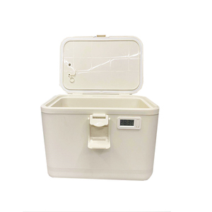 Caja Refrigeradora Aislada para Transporte de Sangre con Función Térmica para Transporte de Vacunas, para Latas de Alimentos, Fabricada en Espuma de PP Tipo Canasta de PU - Product Image 1