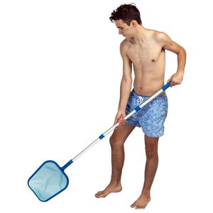 Skimmer <span class=keywords><strong>de</strong></span> piscina <span class=keywords><strong>de</strong></span> grado fuerte con poste <span class=keywords><strong>de</strong></span> ABS telescópico resistente y clips EZ para piscinas elevadas y enterradas incluidas - Product Image 5