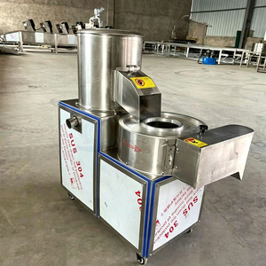 Machine à éplucher les pommes de terre automatique à haute capacité, éplucheur et coupe-pommes de terre en acier inoxydable - Product Image 2