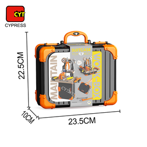 2 en 1 <span class=keywords><strong>Atelier</strong></span> <span class=keywords><strong>Jouet</strong></span> Outil Construction <span class=keywords><strong>Etabli</strong></span> Jouets 28 PCS Pretend Play Kids Tool Bench Set for Boys - Product Image 6