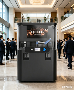 Robot Barista Intelligent IA pour Café, Bras Robotique Collaboratif à 6 Axes, Distributeur Automatique de Café pour Espresso et Latte LE920A - Product Image 1