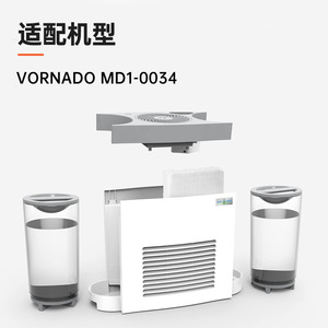 Cartouche filtrante pour humidificateur Vornado Evap40 Evap2 EV200 EVDC500, filtre de remplacement pour l'humidité de l'air domestique - Product Image 2