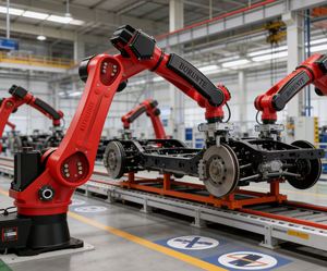 Robot industriel BORUNTE BRTIRWD1506A économique, 6 axes, avec moteur PLC, bras IP54, capacité de charge de 6 kg, pour soudage et peinture industriels - Product Image 1