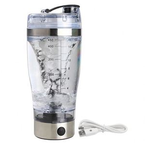 450ml Electric Protein <b>Shaker</b> <b>Bottle</b>, USB Rechargeable Magnetic Auto Mixing Cup with Scale for Gym Coffee Milkshake Meal Prep - Product Image 1