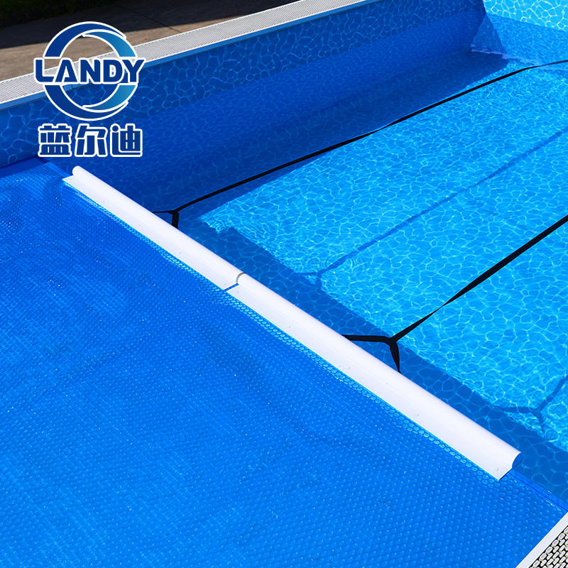 White Solar Pool Cover Tube Clamp