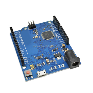 Atmega32u4 Mô-đun vi điều khiển với cáp dữ liệu Micro giao diện bảng màu xanh Leonardo R3 ban phát triển - Product Image 5