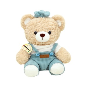 Custom in fabbrica simpatico orsacchiotto peluche peluche moka bambola con cotone PP che riempie regalo di compleanno per bambini - Product Image 1
