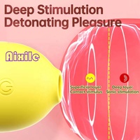 Klitoris-Sexspielzeug in Zitronenform für Weibliche Intimstimulation, Nippel-Vibrator, Klitoris-Sauger, Erwachsenen-Sexspielzeug, G-Punkt-Stimulator