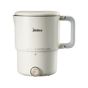Bouilloire électrique pliable Midea 800 ml, double contrôle de température, portable, pour voyage et usage domestique, en acier inoxydable - Product Image 2