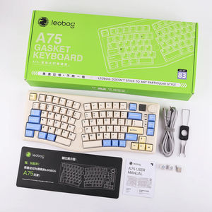 Teclado Inalámbrico para Juegos LEOBOG A75 Alien, Programable, Tri-Modo, con Iluminación RGB Intercambiable en Caliente - Product Image 5