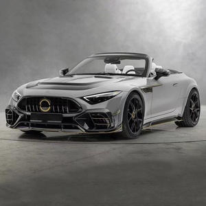 Para <span class=keywords><strong>Mercedes</strong></span> <span class=keywords><strong>SL63</strong></span> Kit de cuerpo de fibra de carbono <span class=keywords><strong>SL63</strong></span> mejorado estilo MSY fibra de carbono difusor de labio delantero Spoiler Kit de cuerpo ancho - Product Image 2