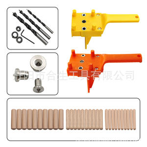 Posicionador de orificios rectos Mr Drill, guía de perforación de plástico para taladro eléctrico, juego de herramientas para carpintería y bricolaje. - Product Image 5