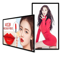 BOE Monitor papan sentuh Digital LCD, Monitor animasi Ultra tipis 46/49/55 inci layar sentuh LCD untuk toko ritel, mal belanja, lift