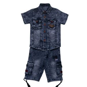 Ropa de Moda para Niños, Conjuntos de Dos Piezas de Manga Corta para Niños, Ropa para Niños - Product Image 2