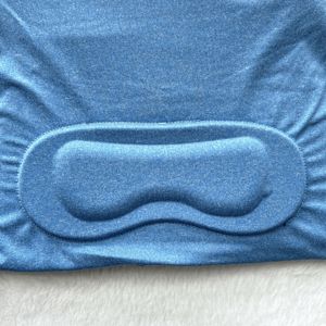 Casquette de soulagement des migraines en gel solide bleu avec masque oculaire coulissant - Brevet en instance - Chapeau anti-douleur pour maux de tête, gueule de bois et stress - Product Image 5